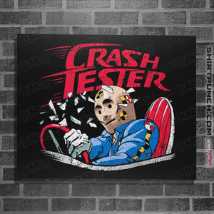 Shirts Posters / 4"x6" / Black Crash Tester