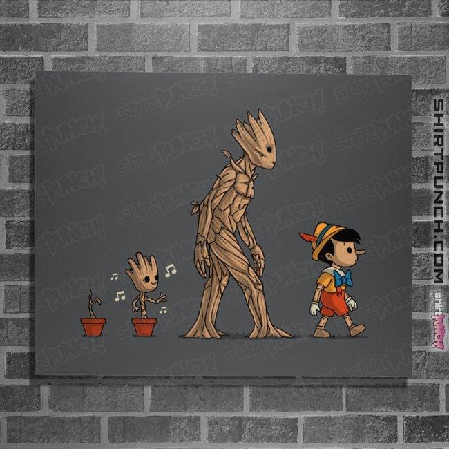 Shirts Posters / 4"x6" / Charcoal Galactic Evolution