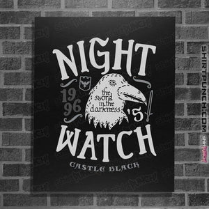 Shirts Posters / 4"x6" / Black Watchers Of The Wall