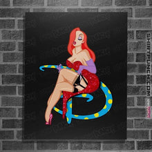 Load image into Gallery viewer, Shirts Posters / 4&quot;x6&quot; / Black Jessica Wants the D

