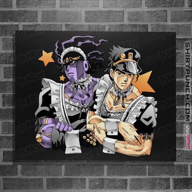 Daily_Deal_Shirts Posters / 4"x6" / Black Maid Stand