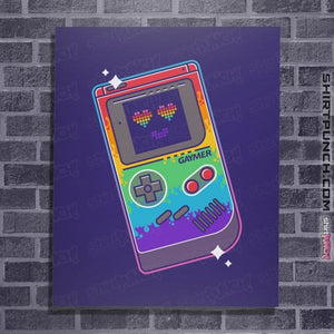 Shirts Posters / 4"x6" / Violet Gaymer Player II