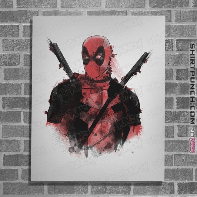 Shirts Posters / 4"x6" / White Merc Ink