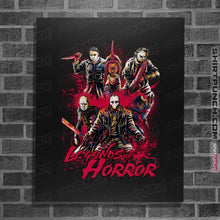 Load image into Gallery viewer, Shirts Posters / 4&quot;x6&quot; / Black Legend of Horror
