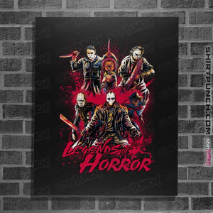Shirts Posters / 4"x6" / Black Legend of Horror