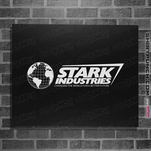 Shirts Posters / 4"x6" / Black Stark Industries