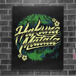 Shirts Posters / 4"x6" / Black It Means No Worries