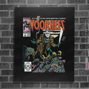 Secret_Shirts Posters / 4"x6" / Black Voorhees Comics