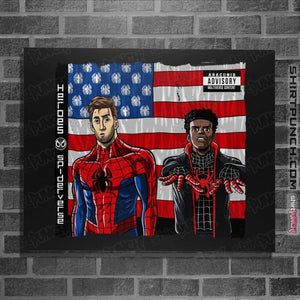 Shirts Posters / 4"x6" / Black Spider-Verse