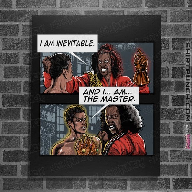 Secret_Shirts Posters / 4"x6" / Black I Am The Master