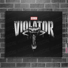 Load image into Gallery viewer, Shirts Posters / 4&quot;x6&quot; / Black Demon Punisher
