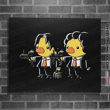 Load image into Gallery viewer, Secret_Shirts Posters / 4&quot;x6&quot; / Black Duck Fiction
