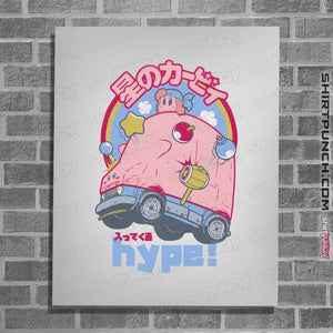 Daily_Deal_Shirts Posters / 4"x6" / White Pink Hype!