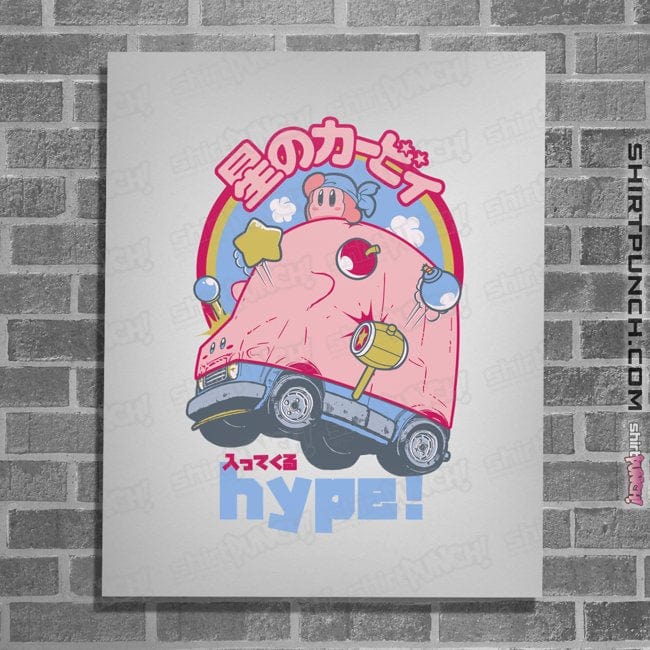 Daily_Deal_Shirts Posters / 4"x6" / White Pink Hype!