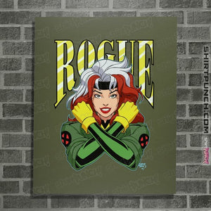 Daily_Deal_Shirts Posters / 4"x6" / Military Green Rogue 97