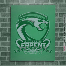 Load image into Gallery viewer, Shirts Posters / 4&quot;x6&quot; / Irish Green Slytherin Serpents
