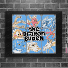 Load image into Gallery viewer, Daily_Deal_Shirts Posters / 4&quot;x6&quot; / Black The Dragon Bunch
