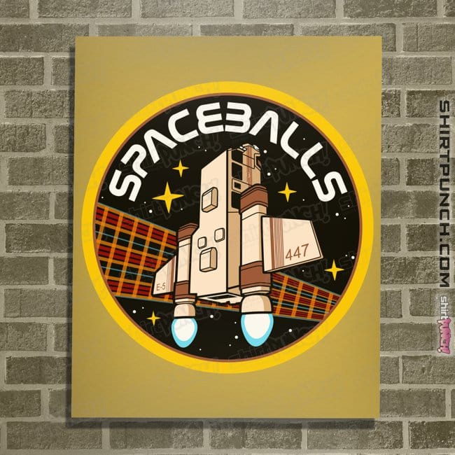 Daily_Deal_Shirts Posters / 4"x6" / Daisy Vintage Spaceballs