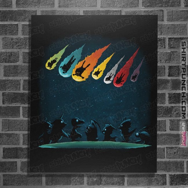 Secret_Shirts Posters / 4"x6" / Black Digiwish