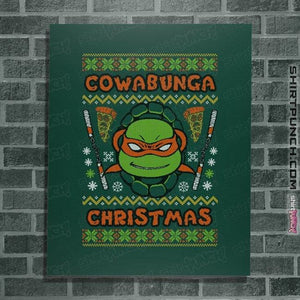 Shirts Posters / 4"x6" / Forest Michelangelo Christmas