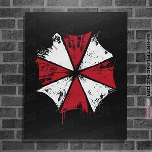 Secret_Shirts Posters / 4"x6" / Black The Umbrella Corp