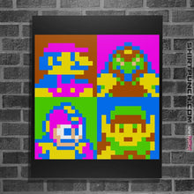 Load image into Gallery viewer, Shirts Posters / 4&quot;x6&quot; / Black Pop NES
