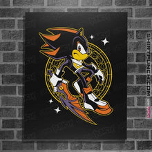 Load image into Gallery viewer, Daily_Deal_Shirts Posters / 4&quot;x6&quot; / Black Shadow Kingdom Hearts
