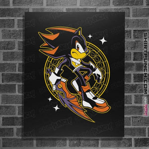 Daily_Deal_Shirts Posters / 4"x6" / Black Shadow Kingdom Hearts