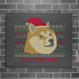 Shirts Posters / 4"x6" / Charcoal Such Christmas