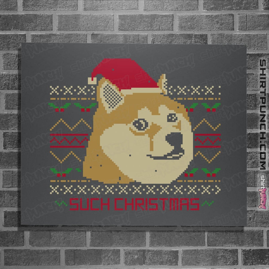 Shirts Posters / 4"x6" / Charcoal Such Christmas