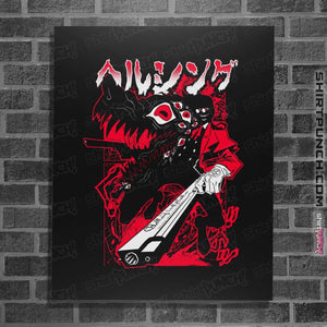 Shirts Posters / 4"x6" / Black Hellsing Weapon Alucard
