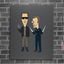 Load image into Gallery viewer, Shirts Posters / 4&quot;x6&quot; / Charcoal T800 and T1000
