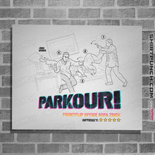 Load image into Gallery viewer, Daily_Deal_Shirts Posters / 4&quot;x6&quot; / White Parkour!
