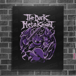 Shirts Posters / 4"x6" / Black Heavy Meta Knight