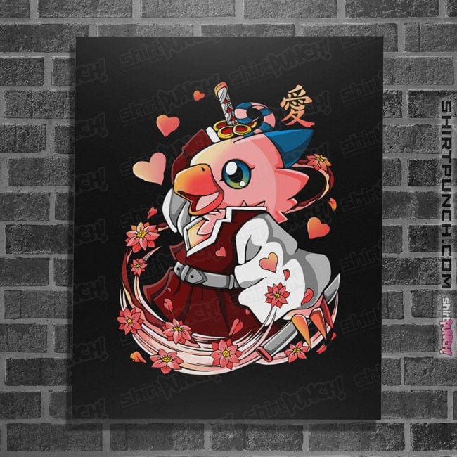 Daily_Deal_Shirts Posters / 4"x6" / Black Hashira Love