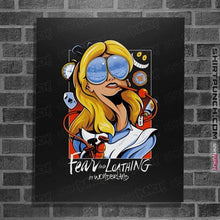 Load image into Gallery viewer, Secret_Shirts Posters / 4&quot;x6&quot; / Black Loathing In Wonderland
