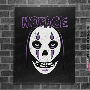 Secret_Shirts Posters / 4"x6" / Black Punk NoFace