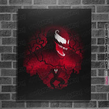 Load image into Gallery viewer, Daily_Deal_Shirts Posters / 4&quot;x6&quot; / Black Red Symbiote

