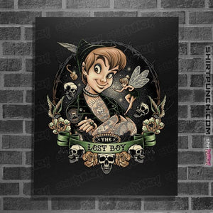 Daily_Deal_Shirts Posters / 4"x6" / Black The Lost Boy