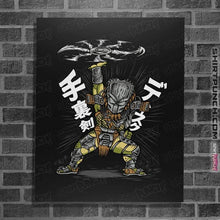 Load image into Gallery viewer, Daily_Deal_Shirts Posters / 4&quot;x6&quot; / Black Shuriken Disk

