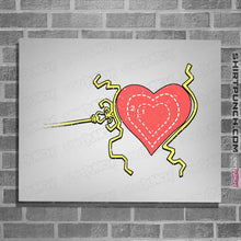 Load image into Gallery viewer, Shirts Posters / 4&quot;x6&quot; / White Grinch Heart
