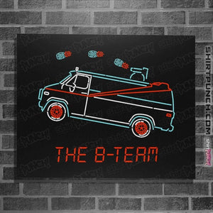 Shirts Posters / 4"x6" / Black B-Team Van