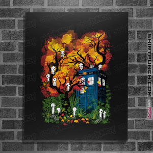 Secret_Shirts Posters / 4"x6" / Black Doctor In The Forest