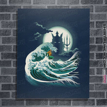Load image into Gallery viewer, Shirts Posters / 4&quot;x6&quot; / Navy The Wave Of Atlantis
