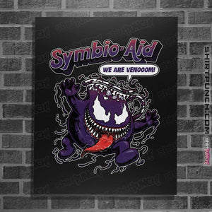 Shirts Posters / 4"x6" / Black Symbio-aid