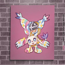 Load image into Gallery viewer, Shirts Posters / 4&quot;x6&quot; / Azalea Magical Silhouettes - Gatomon
