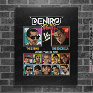 Shirts Posters / 4"x6" / Black Deniro Fighter