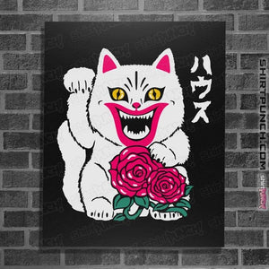 Daily_Deal_Shirts Posters / 4"x6" / Black Lucky Hausu