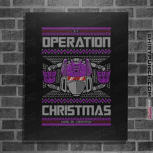 Load image into Gallery viewer, Shirts Posters / 4&quot;x6&quot; / Black Operation Christmas
