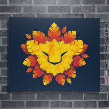 Load image into Gallery viewer, Shirts Posters / 4&quot;x6&quot; / Navy King Of Leaves
